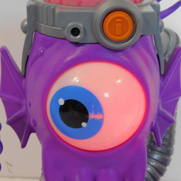 Imaginext Tentaclor Space Alien Purple Octopus Monster Cyclops Lights And Sounds - Picture 4 of 9